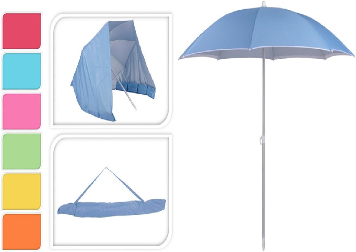 Beach Umbrella Large 1.5M Garden Folding Parasol 247995