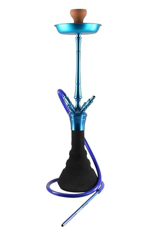 Kaya Shisha Black Neon ELOX 630CE Lance Blau 4S (Black Neon Lance Blau 4S)