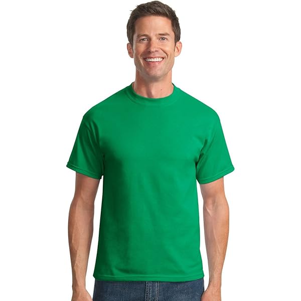 Amazon.com: Port & Company PC61 Essential T-Shirt - Jade Green