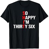 Amazon.com: SHIT So Happy I'm Thirty 30th Birthday 30 Year Old Age