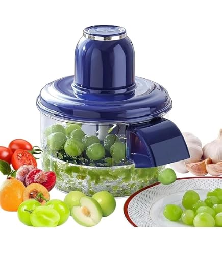 Éplucheur électrique Automatique – Pour Raisins, Ail, Tomates Cerises – 5 Lames, Rechargeable, Sans Fil Et Facile à Nettoyer