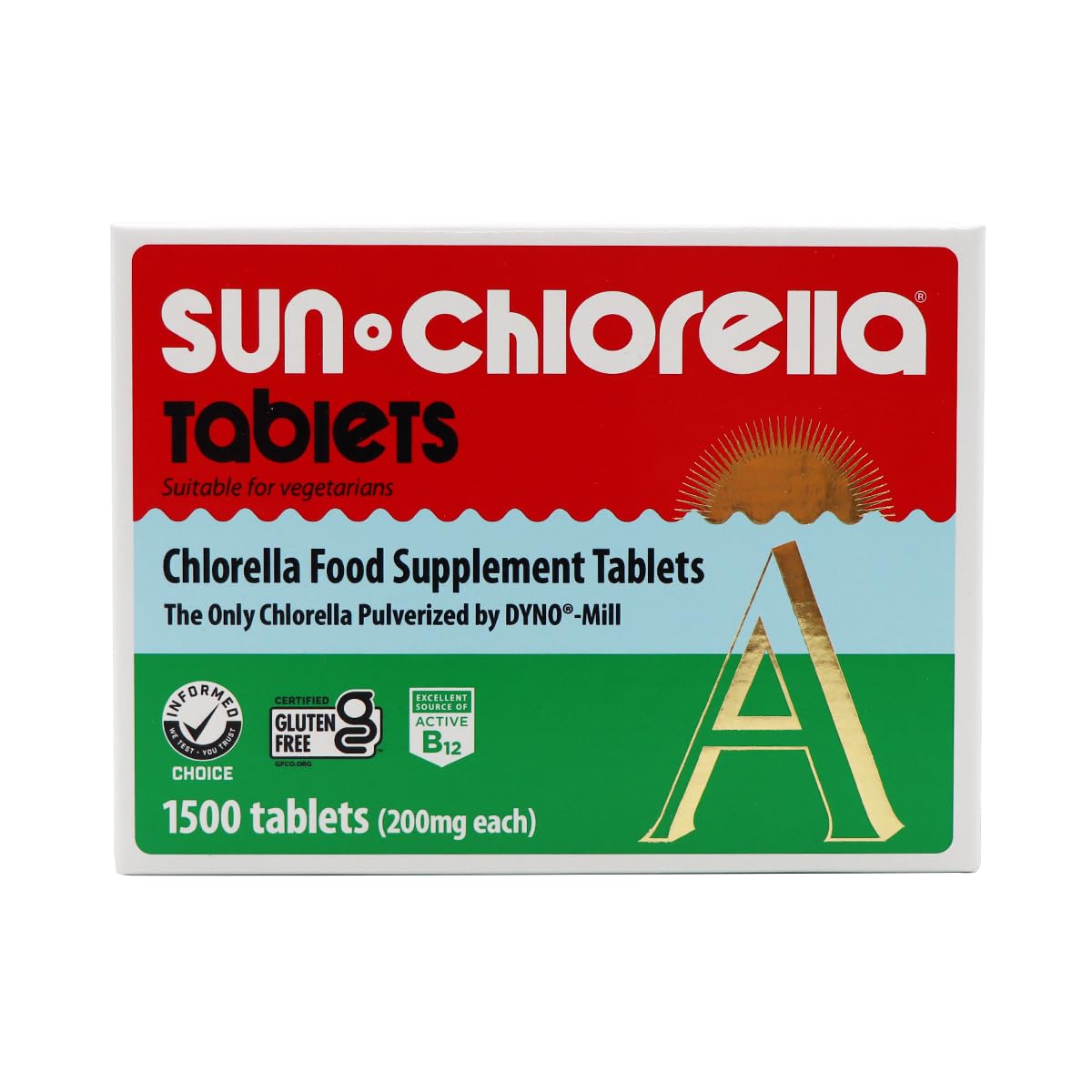 Sun Chlorella A Tablets, Pack of 1500