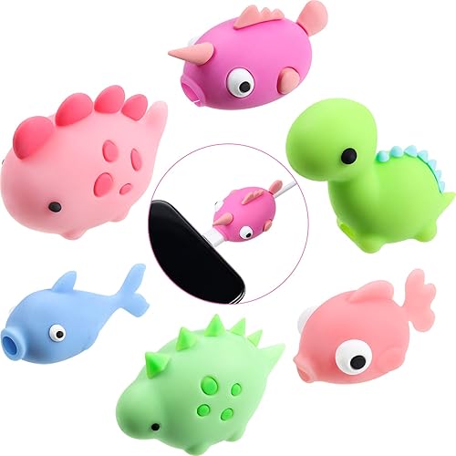 Weewooday Pieces Cute Cable Protectors Charger Cable Saver