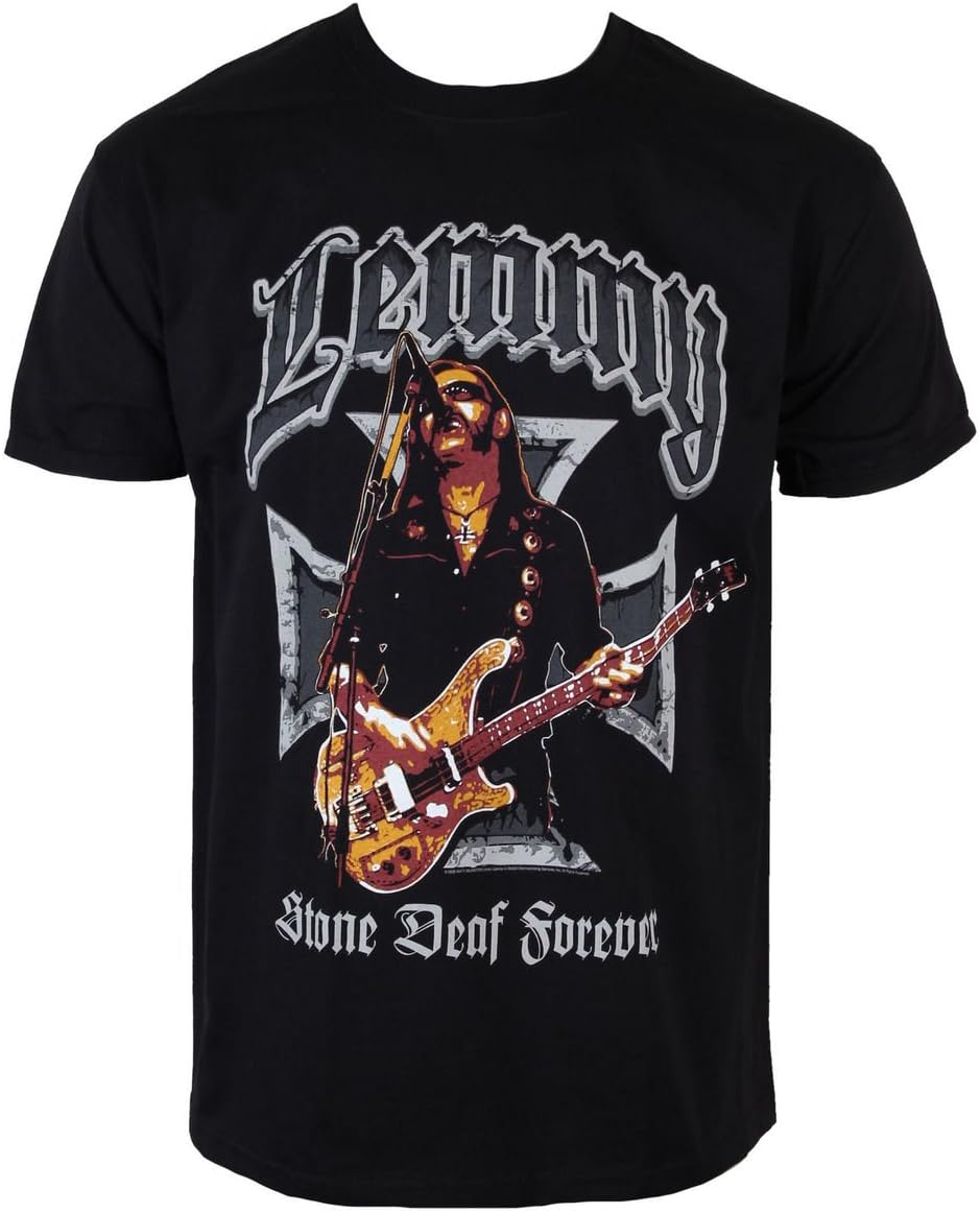 Rock Off t-Shirt Metal Men's Motörhead - Lemmy Iron Cross SDF LEMTS03MB
