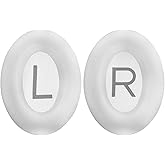 Replacement Ear Pads for Bose QuietComfort 45 (QC45) Headphones, Ear Pads Cushions with QCSE (QC SE)/New QC Wireless High-Density Noise Isolation Foam, Made Soft Protein Rubber Leather