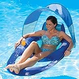 SwimWays Spring Float Recliner with Canopy (Sports)