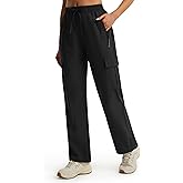 Libin Women's Hiking Pants Lightweight Quick Dry Cargo Pants Petite/Regular/Tall Casual Work Travel Safari Clothes