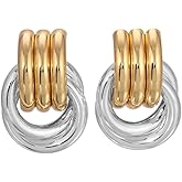 Heaven Mayhem Mini Knot Earrings – Sculptural Twisted Design – Lightweight