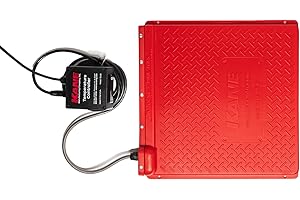 KANE Electric Pet Heat Mat - Heated Pad/Warped Bed PPHM18T for Dog, Cat, Reptile, Tortoise & Snake (18" x 18")