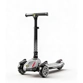 Aeneadbaby Kids Scooter, Easy Folding Scooter for Kids Ages 5+, Teens | 5-18 years old big kids scooter，thick aluminum alloy pole and handlebar，widened thick wheels，height adjustable，