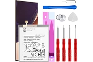 Soseieiu Note 20 Ultra Battery,2025 New Upgraded 5000mAh Replacement Battery for Samsung Galaxy Note 20 Ultra 5G SM-N985 N986 N986U with Repair Tool Kit
