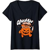 Womens Ghoul Aid - Spooky Witch Halloween V-Neck T-Shirt