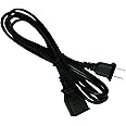 UpBright 2-Prong AC in Power Charging Cord Charger Cable Compatible with Chicago Electric 38391 12 Volt Jump-Start Jump Starter Harbor Freight Tools 39954 40615 1200 650 Amp Peak 3 in 1 Air Compressor