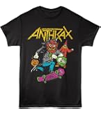 Amazon.com: American Classics Anthrax Distressed Logo Vintage