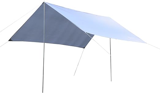 Outsunny 300 X 300cm Rain Fly Tent Camping Tarp Water Resistant