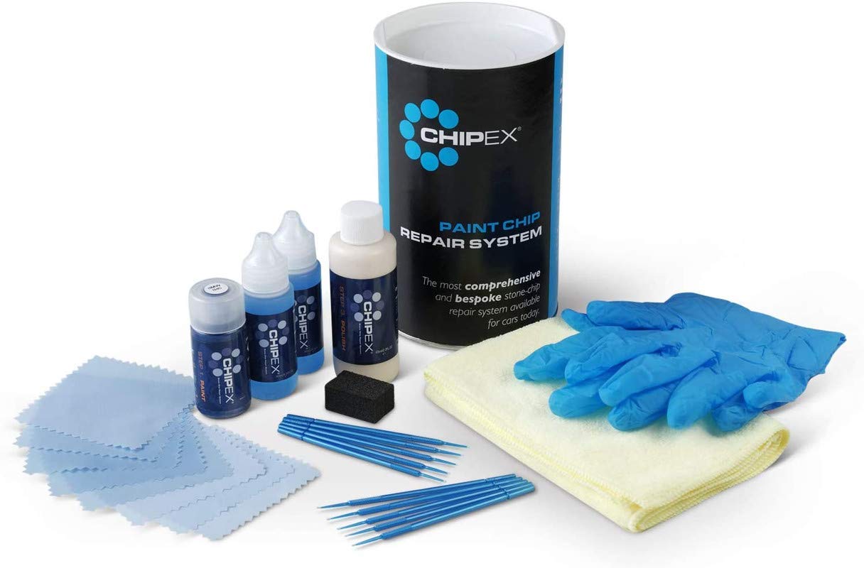 Chipex | Premium Touch-Up Automotive Paint Kit Compatible with VW Autos with a Paint Color LC9X DEEP BLACK | Touch Up Paint Kit & Car Paint Scratch Remover | Includes Paint Brush Kit | Pro Kit