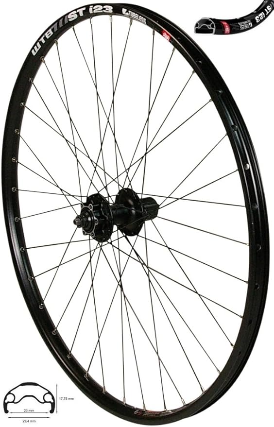 Shimano 7-fach Kranz REDONDO 20 Zoll Hinterrad Laufrad Felge Schwarz Disc Laufräder Sport ...