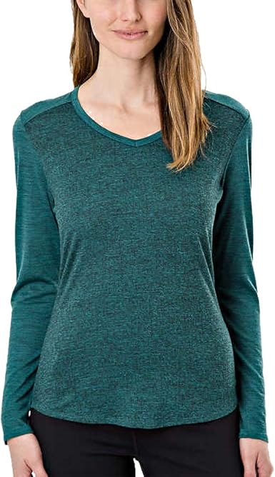 camiseta lana merino mujer