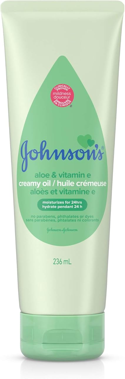 johnson and johnson lotion with aloe