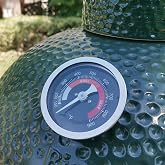 Upgrade Replacement Thermometer for Big Green Egg, with 3.3" Large Dial | Temperature Gauge for Big Green Egg Accessories 150-900&deg;F with Waterproof and No-Fog Glass Lens