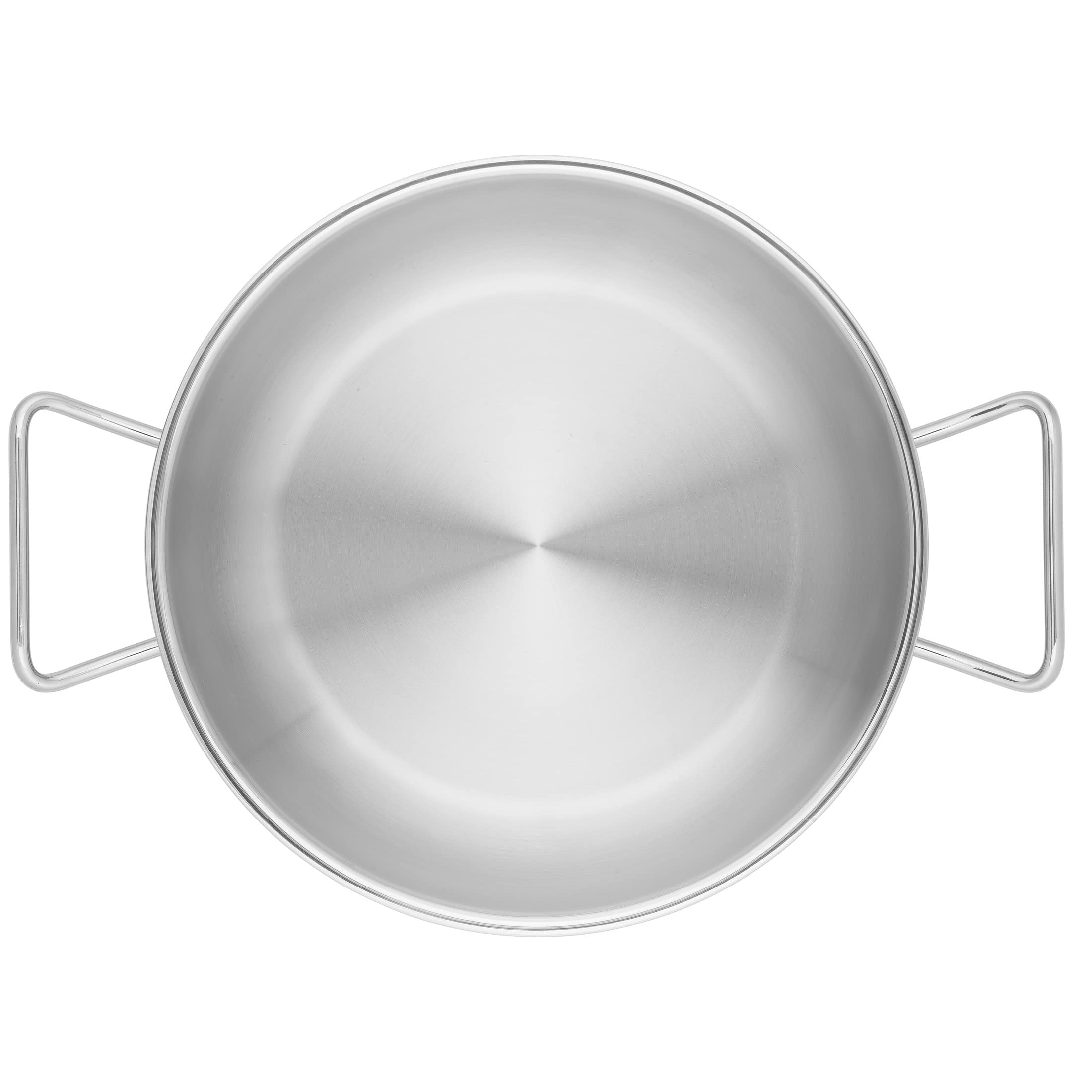 Zwilling Wok, 30 cm | Round | 18/10 Stainless Steel Pro