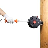 Electric Fence Gate Handle, Built in 10m Electric Fence Poly Tapes | Retractable Reusable Electric Fence Handle Allowing Free Entry and Exit Without Power Interruption