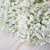 Bringsine Baby Breath/Gypsophila Wedding Decoration White Colour Silk Artificial Flowers 10 pieces/lot