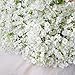 Bringsine Baby Breath/Gypsophila Wedding Decoration 24Inch Long White Colour Silk Artificial Flowers 10 pieces/lot