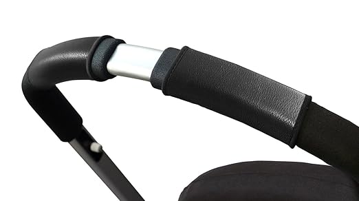 CITY GRIPS small single bar - black leather