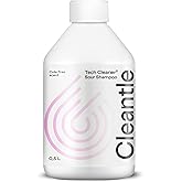 Tech Cleaner2 Car Shampoo – Acid pH Concentrated Car Wash Soap, Removes Hard Water Spots, Safe for Ceramic, Quartz & Wax Coatings, Biodegradable 500ml