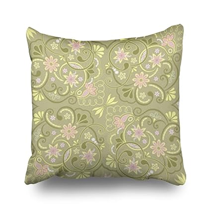 Amazon Com Decor Gifts Throw Pillow Covers Swirl Damask