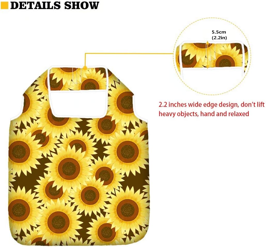 chaqlin Blue Butterfly Shopping Bags Large Capacity Reusable Grocery Bags Durable Outdoor Sport Camping Picnic Lunch Bags Women Ladies Casual Shoulder Bags - Image 4