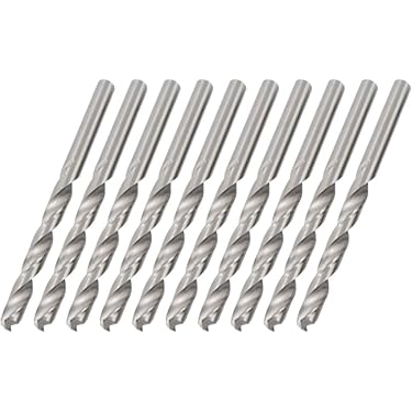 Aexit 55/64 X 1/2 HSS Straight Handle Twist Drill Bit – 144mm Total Length, Split Point Tip, For Stainless Steel & Cast Iron