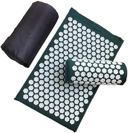 Amazon Com N X Yoga Mat Hcgs Massager Cushions Lotus Acupressure Mats Pillow Yoga Mats Relieve Back Pain Spike Mat Head Neck Sports Outdoors