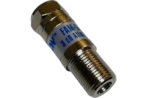 Marathon FAM-3 3db Coax Attenuator for Satellite Cable Internet Signal