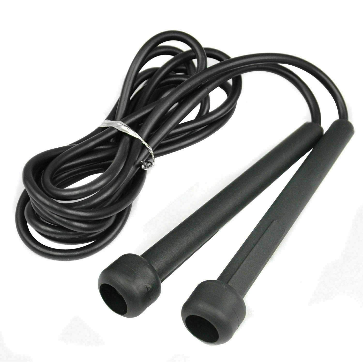 Mas International Ltd Skipping Rope Fitness Speed Rope Jump Boxing Exercise Gym Jumping Workout (Black)