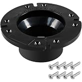 KPALAG 3" Socket Floor Flange RV Toilet Flange Compatible with Dometic/Sealand Gravity Discharge Toilets Fit 3" 4" or 5" Drainpipe Replace# 385345892
