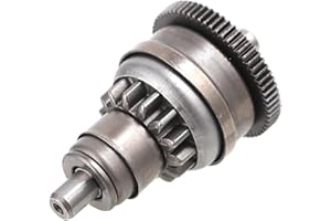 Minho GY6 49CC 50CC Starter Clutch Bendix Fit for Chinese GY6 4-Stroke 139QMA 139QMB Engine ATV Go Karts Scooter Mopeds Such as Taotao Sunl Roketa JMstar