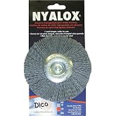 Dico 541-772-4 Nyalox Wheel Brush 4-Inch Grey 80 Grit
