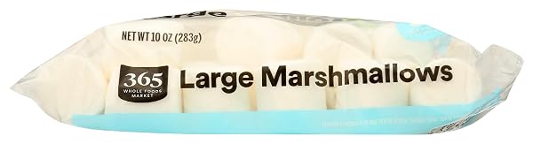365 BY WHOLE FOODS MARKET, LARGE MARSHMALLOWS, 10 OUNCE