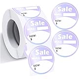 Generic 500Pcs Sale Price Labels Reduced was Now