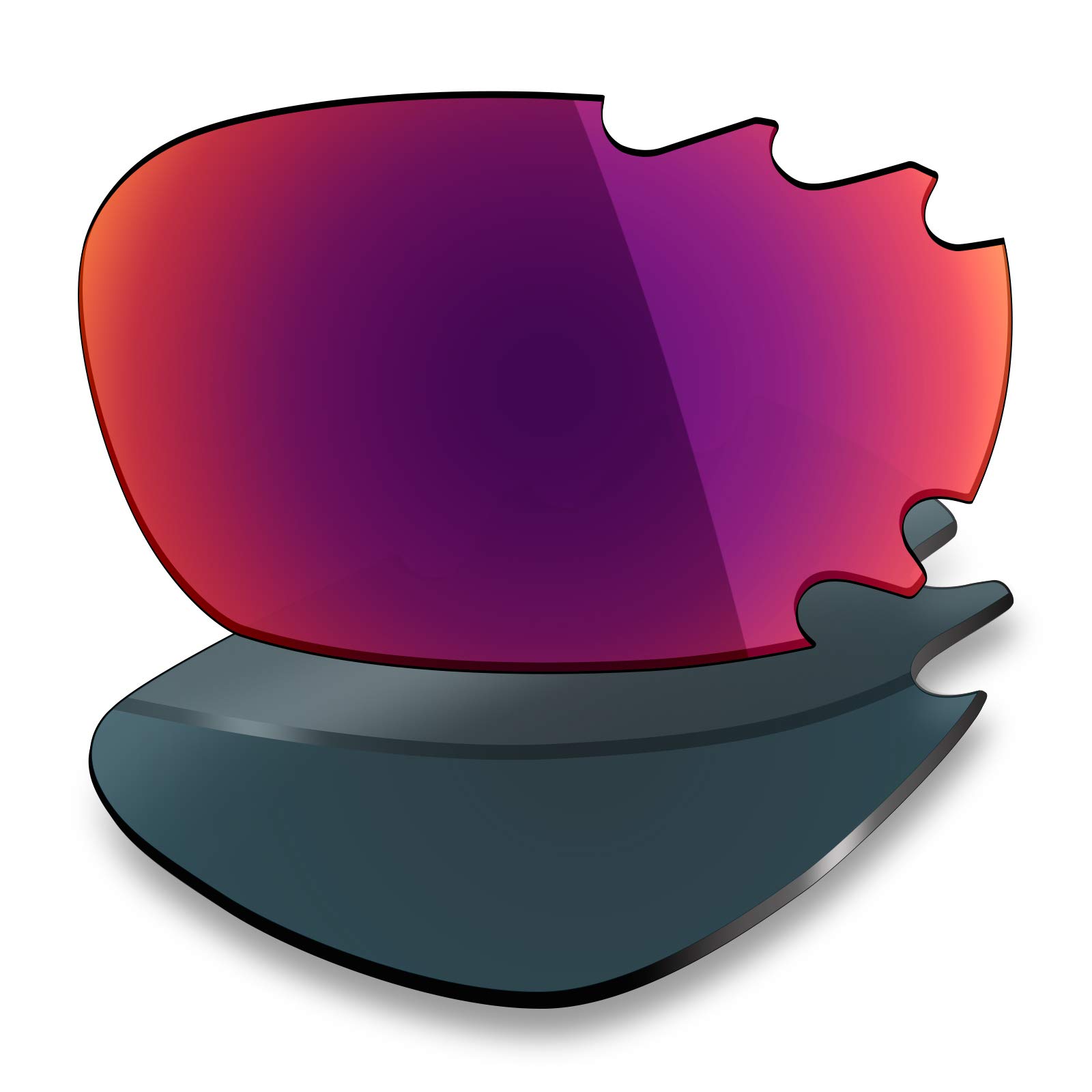 Mryok Polarized Replacement Lenses for Oakley Jawbone Vented - Midnight Sun
