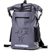 Fish Kill Bags 35L Waterproof Backpack Cooler Insulated dry bag - Leak Proof Floating Soft Cooler Bag, Cooler Backpack for Men, Travel, Kayaking, Boating, Beach, Fishing & Camping