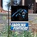 WinCraft Carolina Panthers Double Sided Garden Flag