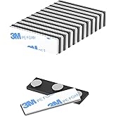 AplysiaTech Strong Name Tag Magnets 1.77 x 0.5 inches, Name Tag Magnet Backs with 3 Extra-Strong Disc Neodymium for ID Badge Holders - 12Pack,Magnetic Name Badge Holders with Steel Back Plate