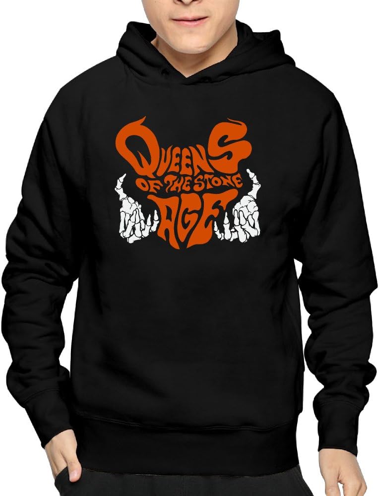 Queens Of The Stone Age Art Men Hoodies Lightweight Cool Pullover