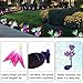 YiFi-Tek Outdoor Garden Solar Lights, Purple/White/Pink