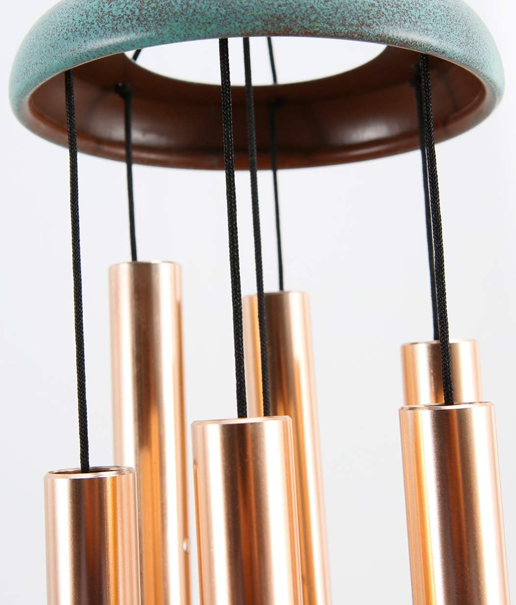 Elyxwork Wind Chimes Outdoor Large Deep Tone, 36 Inch Sympathy Musical Windchimes with 6 Tubes Tuned, Unique Aluminum Chimes for Memorial Gift or Garden Decor : Garden & Outdoor