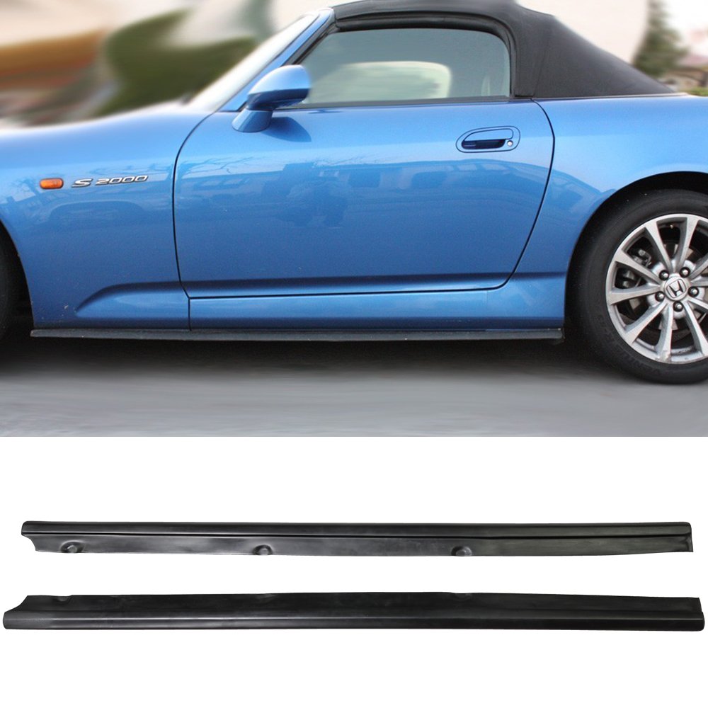Side Skirts Fits 2000-2009 Honda S2000 | S2K AP2 Df Style Side Skirts  Splitters Bottomline Lip by IKON MOTORSPORTS | 2001 2002 2003 2004 2005  2006 2007 2008