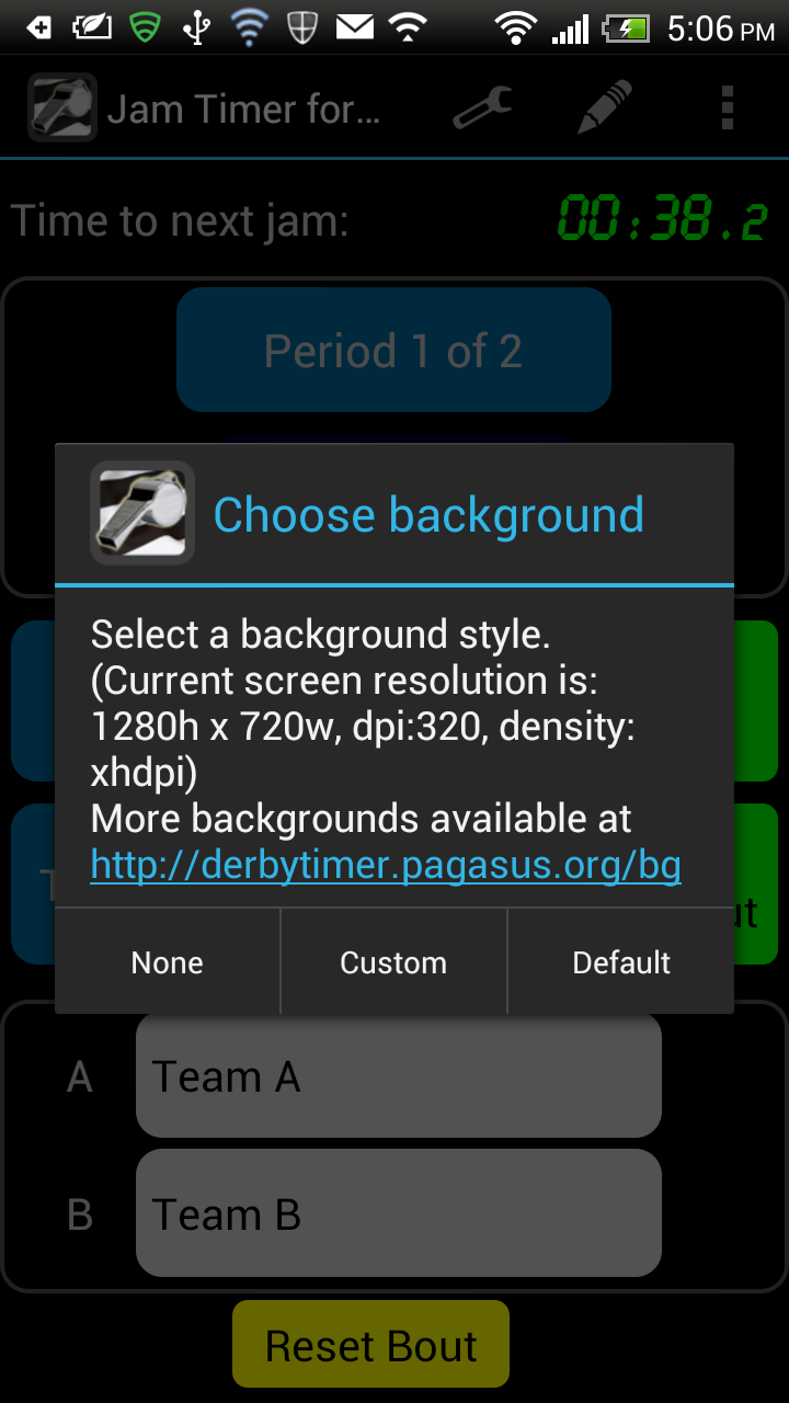 Jam Timer for Roller for Android